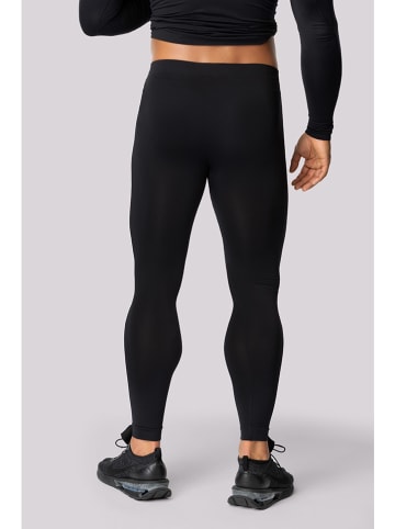 Spaio Legginsy termiczne "Alpha" w kolorze czarnym