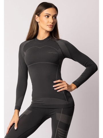 Spaio Thermolongsleeve "Thermo-Evo" antraciet/grijs