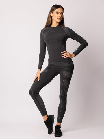 Spaio Thermoleggings "Thermo-Evo" in Grau/ Anthrazit