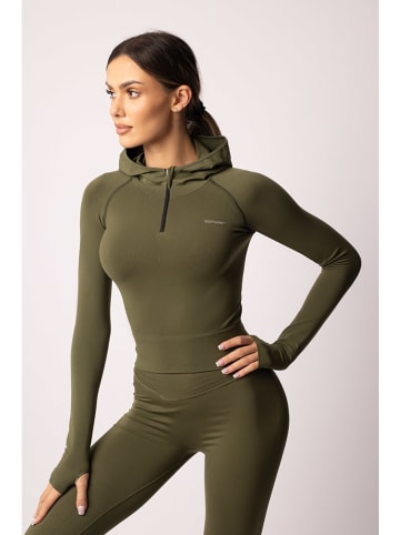 Spaio Bluza sportowa "Adapt" w kolorze khaki