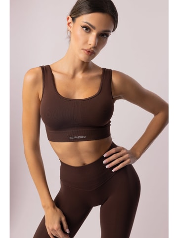 Spaio Biustonosz sportowy "Adapt" w kolorze brązowym