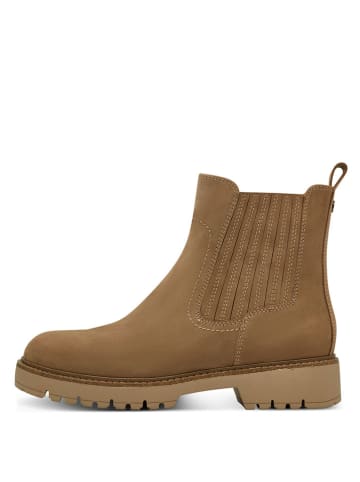 Tamaris Leren boots beige