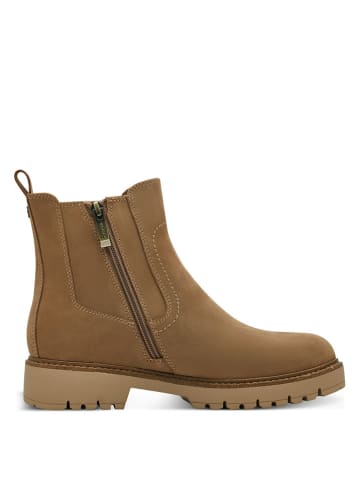 Tamaris Leren boots beige