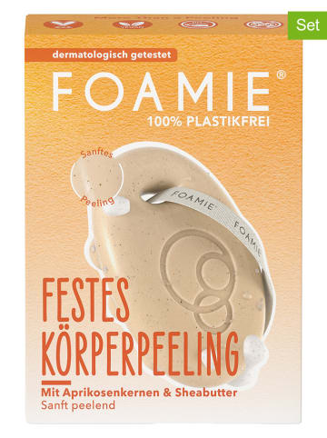 Foamie Mydła peelingujące pod prysznic (4 szt.) "More Than a Peeling" - po 80 g