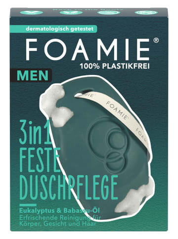 Foamie 4er-Set: 3in1 Feste Duschpflege "Back to the Roots" - je 90 g