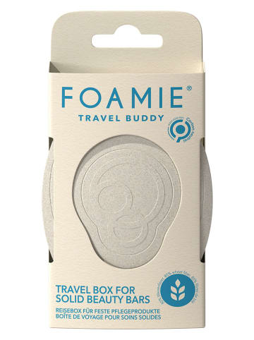 Foamie Mydelniczki podróżne (4 szt.) "Travel Buddy" w kolorze beżowo-turkusowym