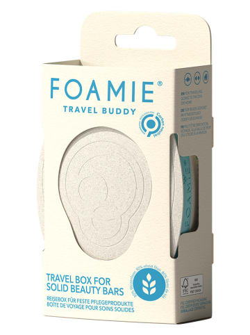 Foamie Mydelniczki podróżne (4 szt.) "Travel Buddy" w kolorze beżowo-turkusowym