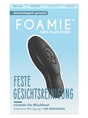 Foamie Mydła do mycia twarzy (4 szt.) "Too Coal To Be True" - po 60 g
