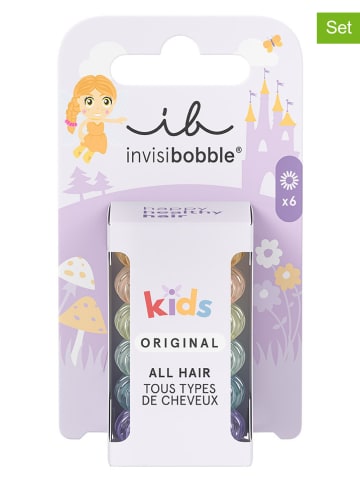 Invisibobble 2er-Set: Spiral-Haarbänder "Kids" in Bunt - á 6 Stück