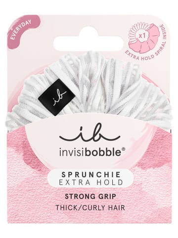 Invisibobble 2er-Set: Haargummis "Sprunchie Extra Hold" in Weiß