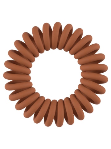 Invisibobble 2er-Set: Spiral-Haarbänder in Beige/ Braun/ Hellbraun/ Creme - á 8 Stück