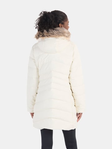 Marmot Doorgestikte mantel "Montreal" crème