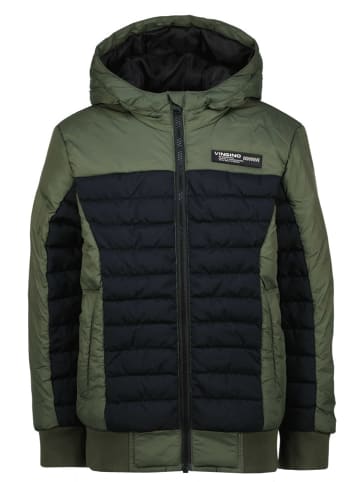 Vingino Steppjacke "Taceon" in Grün/ Schwarz
