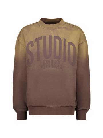 Vingino Sweatshirt "Nebras" in Braun/ Khaki