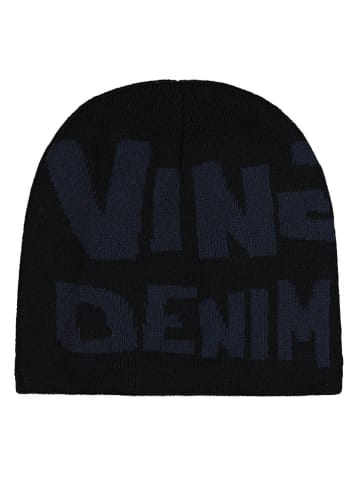 Vingino Muts "Vova" zwart/donkerblauw