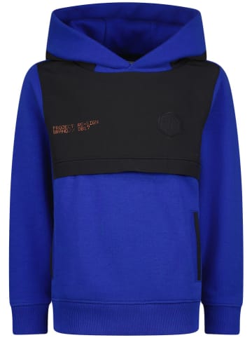 Vingino Hoodie "Naces" in Blau/ Schwarz