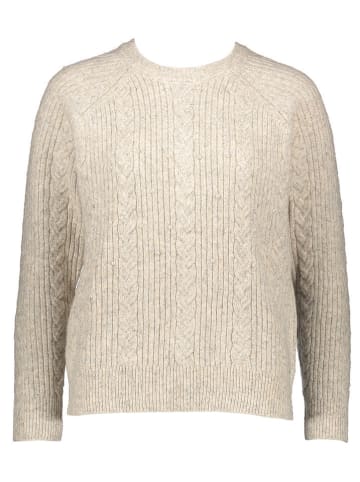 Mexx Sweter w kolorze kremowym