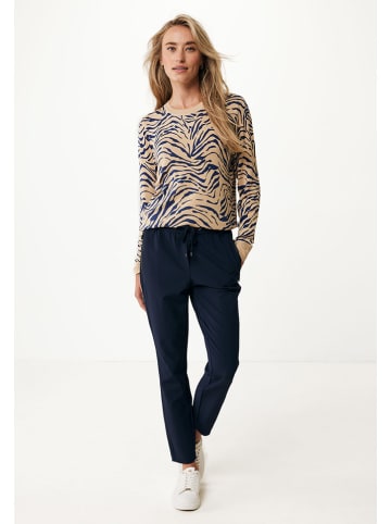 Mexx Pullover in Beige/ Blau
