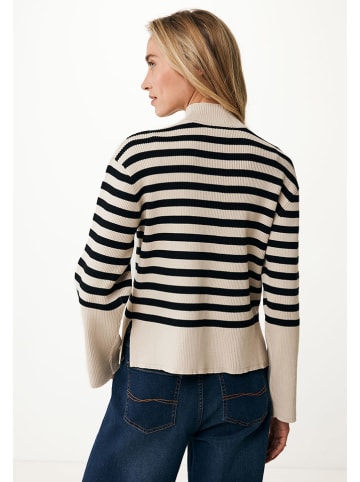Mexx Pullover in Beige/ Schwarz
