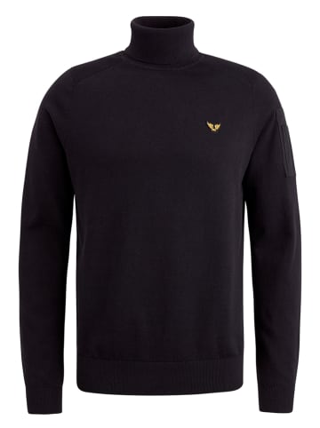 PME Legend Rollkragenpullover in Schwarz