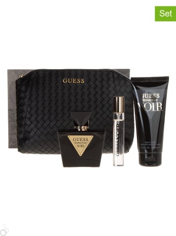 Guess 4tlg. Set: "Guess Seductive Noir Women" - 2 x EdT, Bodylotion und Kosmetiktasche
