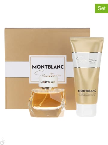 Mont Blanc 2tlg. Set: "Signature Absolue" - EdP und Bodylotion