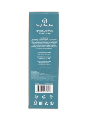 Sergio Tacchini Aftershave-Balsam "I Love Italy", 200 ml