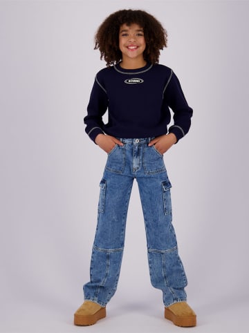 Vingino Cargospijkerbroek "Cato" - regular fit - blauw