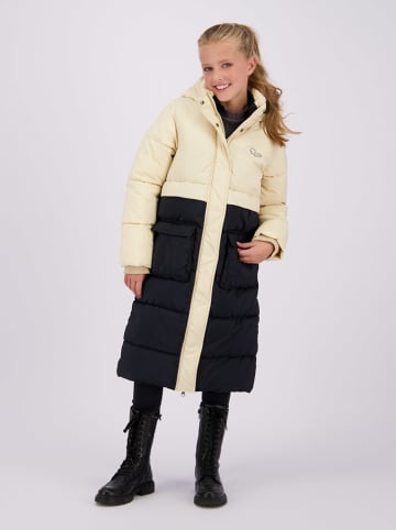 Vingino Steppmantel "Tessie" in Creme/ Schwarz