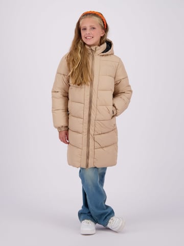 Vingino Doorgestikte mantel "Tendela" lichtbruin