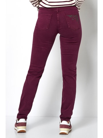Toni Jeggings in Bordeaux