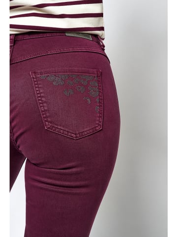 Toni Jeggings in Bordeaux