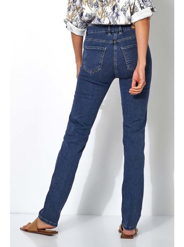 Relaxed by TONI Dżinsy "be loved" - Slim fit - w kolorze niebieskim