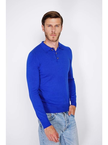 C& Jo Sweter w kolorze niebieskim