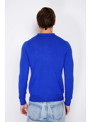 C& Jo Sweter w kolorze niebieskim