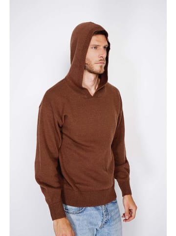 C& Jo Pullover in Hellbraun