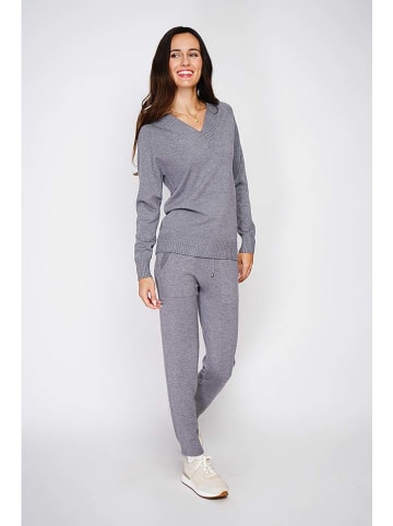 C& Jo 2-delige outfit grijs