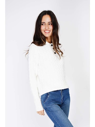 C& Jo Pullover in Weiß