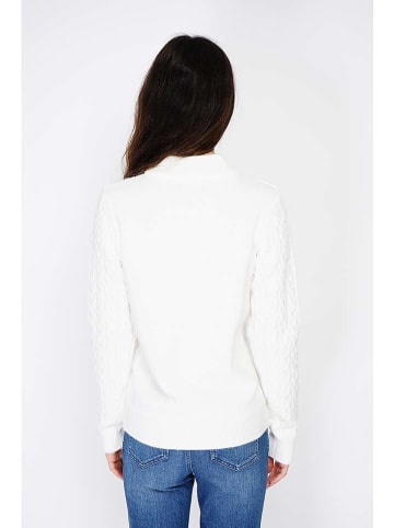 C& Jo Pullover in Weiß