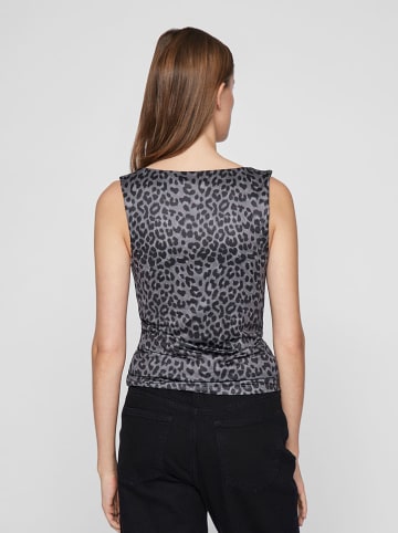 Vila Top in Grau/ Schwarz