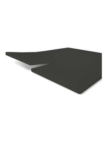 Byrklund Jersey-Split-Topperbezug "Bed Basics" in Anthrazit