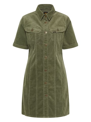 Lee Cordkleid in Khaki