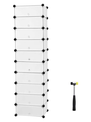 Songmics 9er-Set: Aufbewahrungsboxen - (B)48 x (H)173 x (T)36 cm
