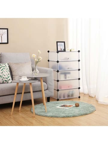 Songmics 9er-Set: Aufbewahrungsboxen - (B)48 x (H)173 x (T)36 cm