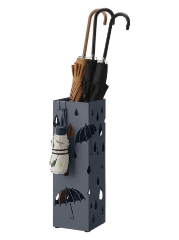 Songmics Stojak w kolorze granatowym na parasole - 15,5 x 49 x 15,5 cm