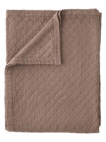 Ellos Home Bedsprei "Thelma" lichtbruin