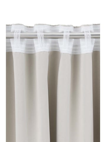 Ellos Home Gardine "Sandy" in Creme
