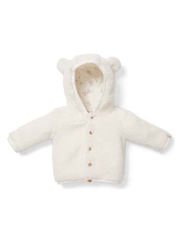 Little Dutch Fleece vest wit