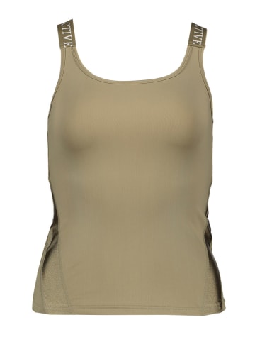LASCANA Top sportowy w kolorze khaki