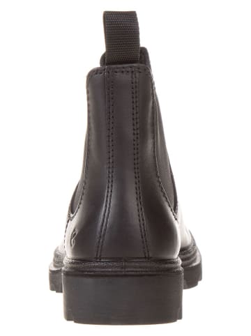 Ecco Leder-Chelsea-Boots "Grainer" in Schwarz